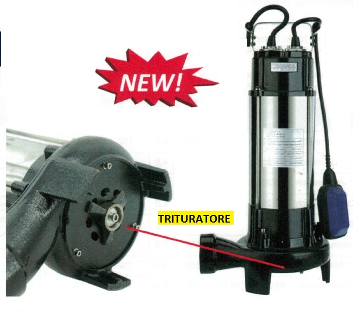 Aquaforte Pompa immersione trituratore RK230